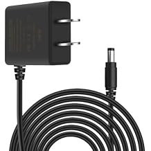 DAYBETTER 24V 0.5A Power Supply Adapter Converter Transformer AC Input 100-240v, 50/60hz, 12W, LED Light Plug Adapter DC Power Cord for LED Strip Module Light Security Camera Router Monitor