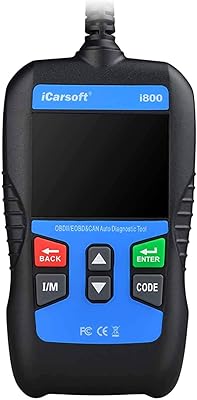iCarsoft i800 ObdiiEobd and Can Engine Fault Code Scanner New Version