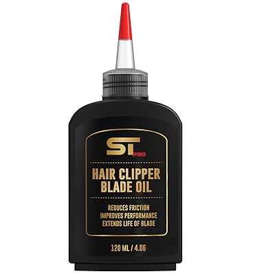 Supreme Trimmer Premium Hair Clipper Blade Lubricating Oil | 4 FL OZ Anti-Rust Barber Clipper Oil for Blades, Hair Trimmer | STO710